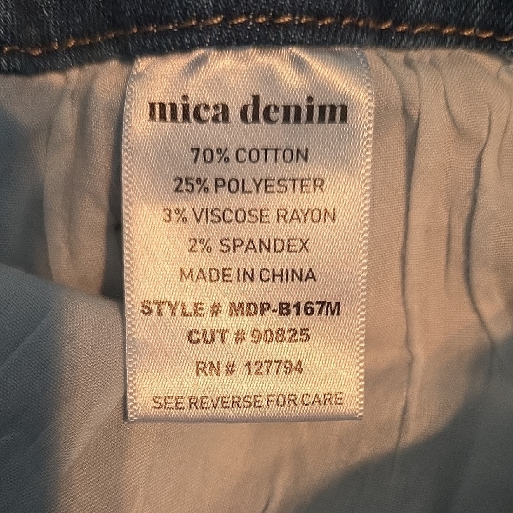 Mica Blue Denim Bootleg Jeans - Picture 3 of 4